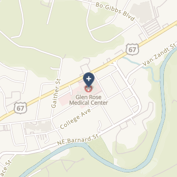 Glen Rose Medical Center on map