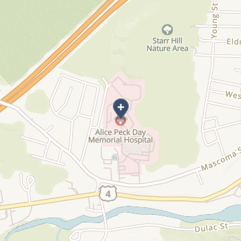 Alice Peck Day Memorial Hospital on map