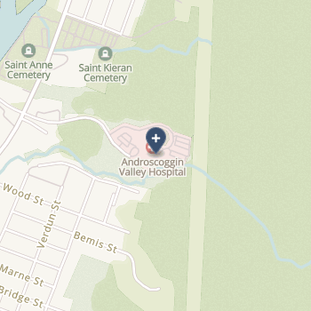 Androscoggin Valley Hospital on map