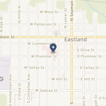 Eastland Memorial Hospital on map