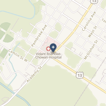 Vidant Roanoke Chowan Hospital on map