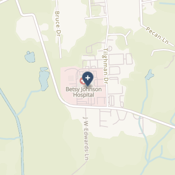 Betsy Johnson Regional Hospital on map