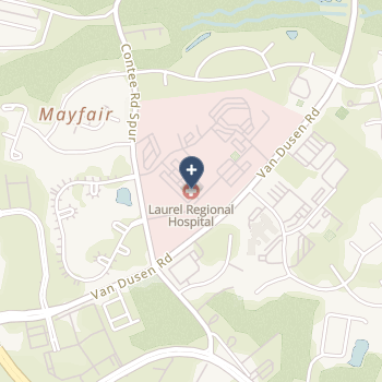 University Of Md Laurel Regional Hospital on map