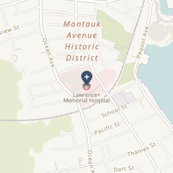 Lawrence & Memorial Hospital on map