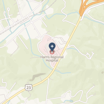 Harris Regional Hospital on map