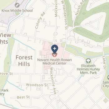 Novant Health Rowan Medical Center on map