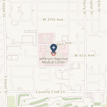 Jefferson Regional Medical Center on map