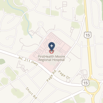 Firsthealth Moore Regional Hospital on map