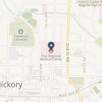 Frye Regional Medical Center on map