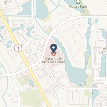 St Lucie Medical Center on map