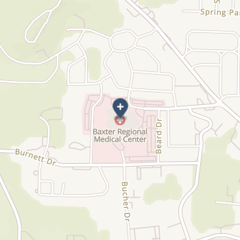 Baxter Regional Medical Center on map