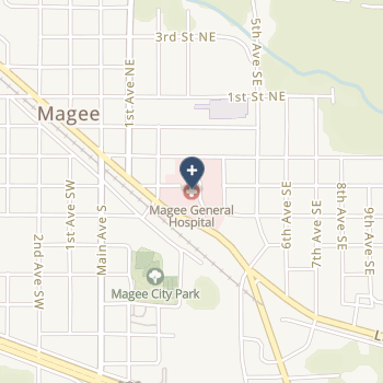Magee General Hospital on map