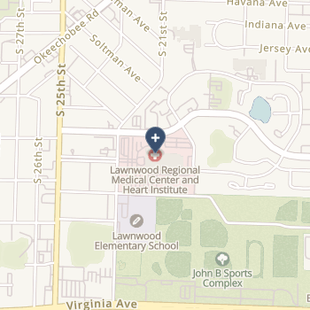 Lawnwood Regional Medical Center & Heart Institute on map