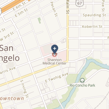 Shannon Medical Center on map