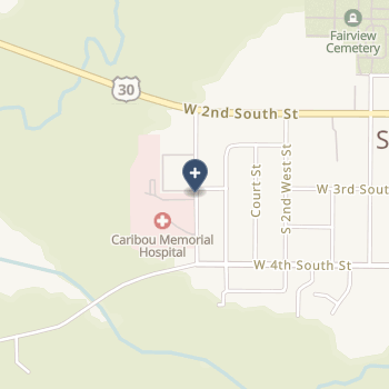 Caribou Memorial Hospital on map