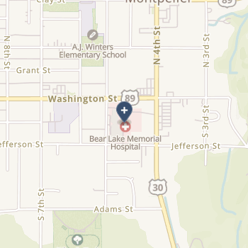 Bear Lake Memorial Hospital on map