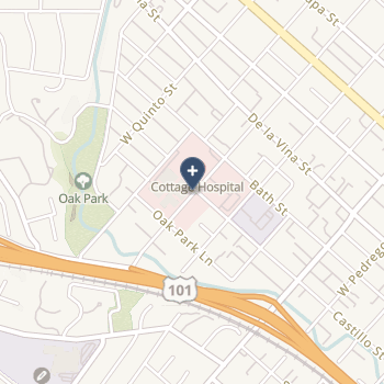 Santa Barbara Cottage Hospital on map