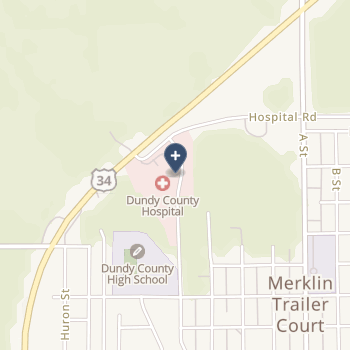 Dundy County Hospital on map