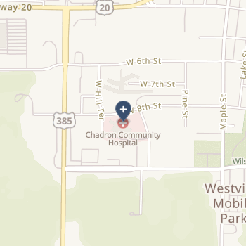 Chadron Community Hospital Corp on map