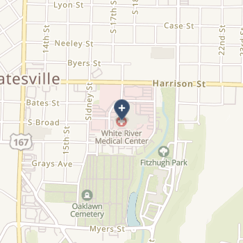 White River Medical Center on map