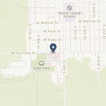 Boone County Health Center on map