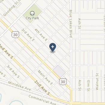 St Luke's Wood River Medical Center on map