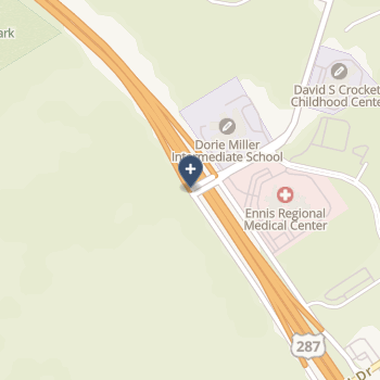 Ennis Regional Medical Center on map