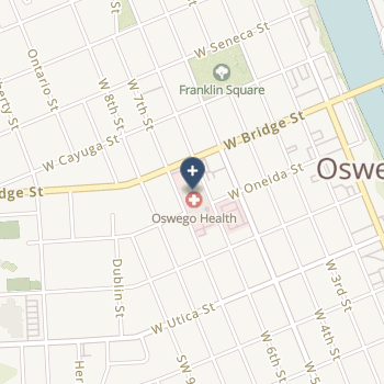 Oswego Hospital on map