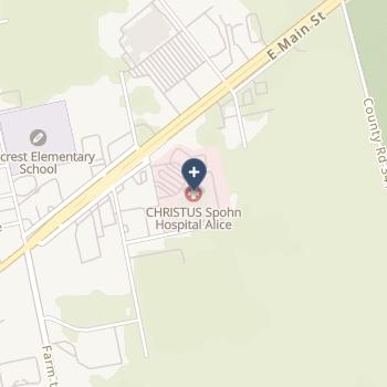 Christus Spohn Hospital Alice on map