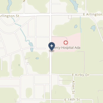 Mercy Hospital Ada on map
