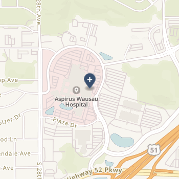 Aspirus Wausau Hospital on map