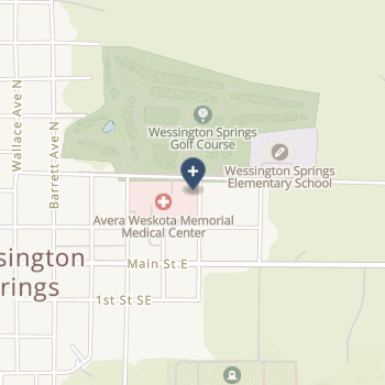 Avera Weskota Memorial Medical Center - Cah on map