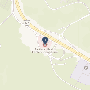 Parkland Health Center - Bonne Terre on map