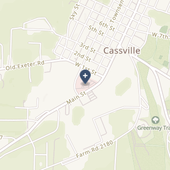 Mercy Hospital Cassville on map