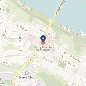 Mercy Hospital Washington on map