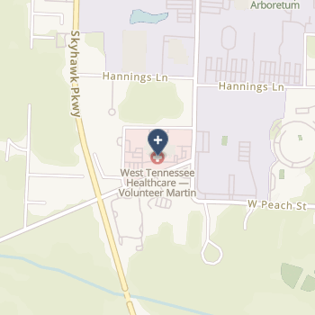 Tennova Healthcare-Volunteer Martin on map