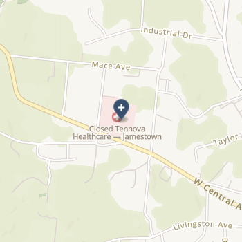 Tennova Healthcare - Jamestown on map