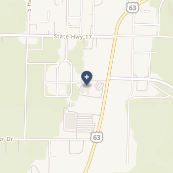 Texas County Memorial Hospital on map