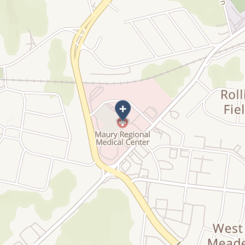 Maury Regional Hospital on map