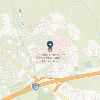 Carolinas Healthcare System-Blue Ridge on map