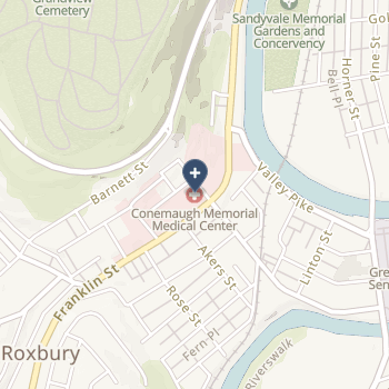 Conemaugh Memorial Medical Center on map