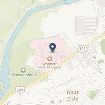 Sycamore Shoals Hospital on map