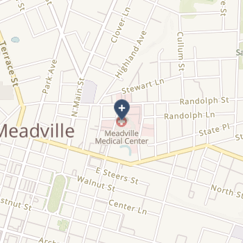 Meadville Medical Center on map