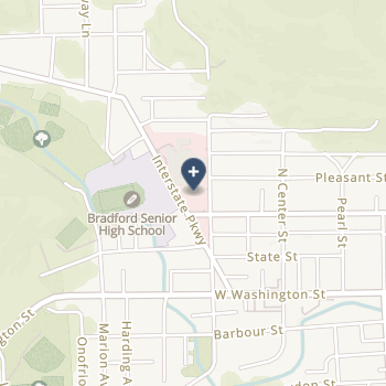 Bradford Regional Medical Center on map