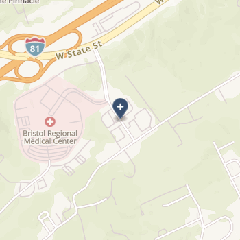 Wellmont Bristol Regional Medical Center on map