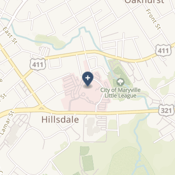 Blount Memorial Hospital on map