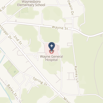Wayne General Hospital on map