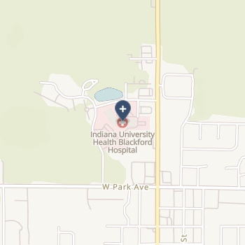 Indiana University Health Blackford Hospital on map