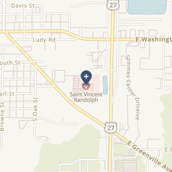 St Vincent Randolph Hospital Inc on map