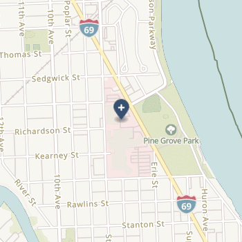 Mclaren Port Huron on map